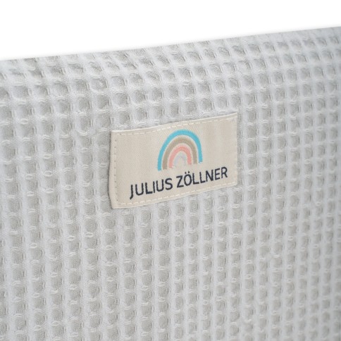 Julius Zöllner Waffelpiqué Nestchen 180/35, Light Grey