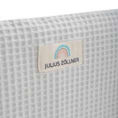 Julius Zöllner Waffelpiqué Nestchen 180/35, Light Grey