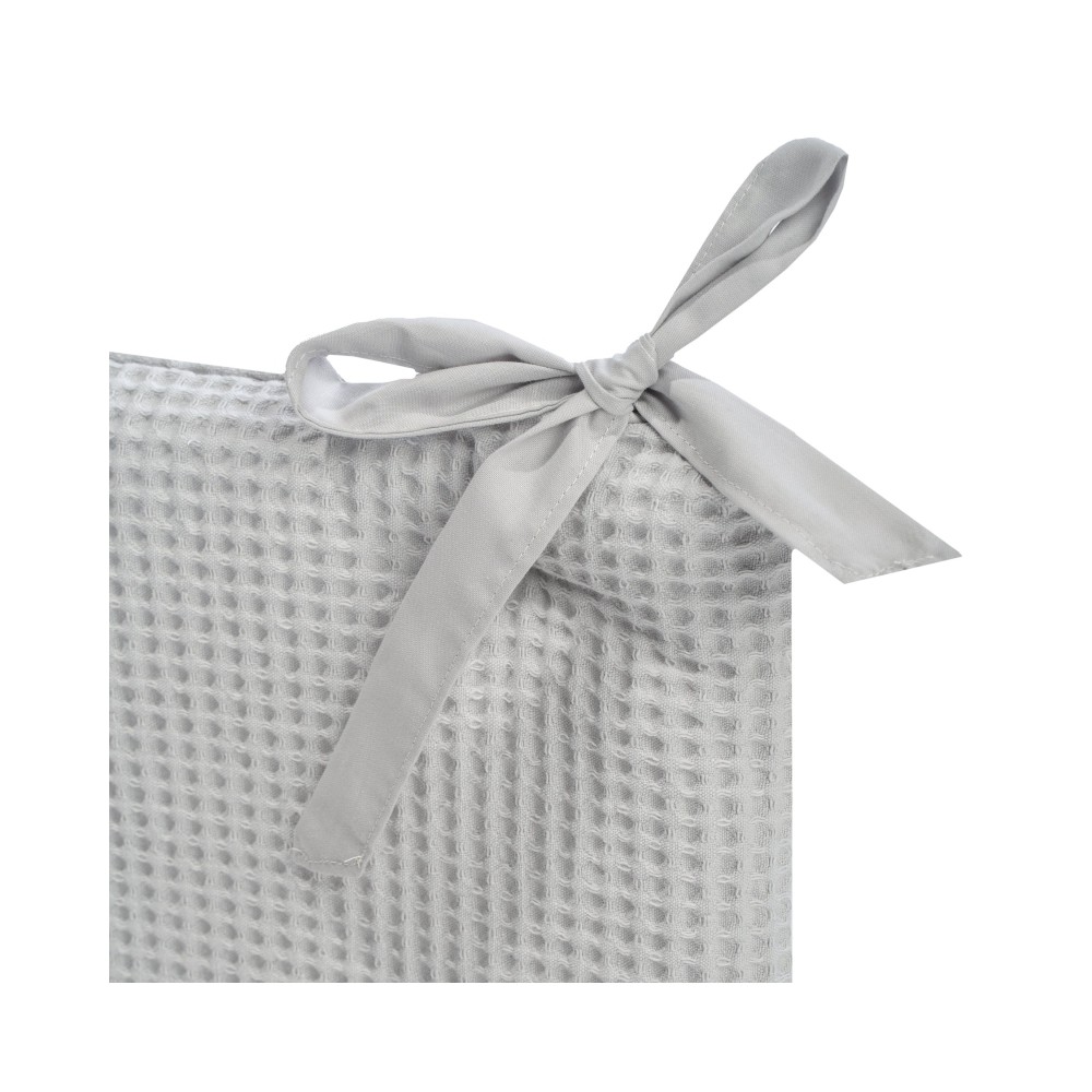 Julius Zöllner Waffelpiqué Nestchen 180/35, Light Grey