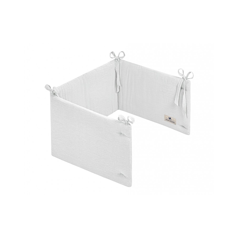 Julius Zöllner Nestchen Musselin 180/35, Grau