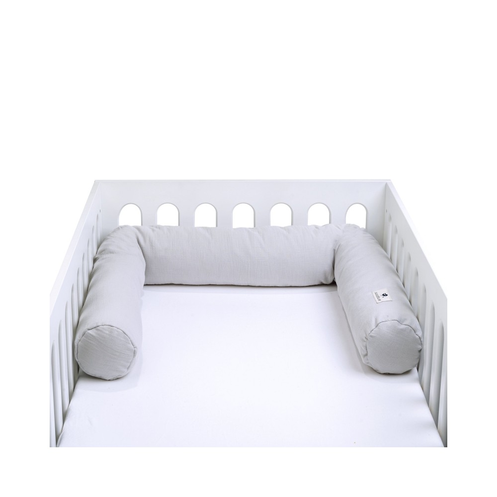 Julius Zöllner Nestchenschlange Musselin 180/Ø14, Grau