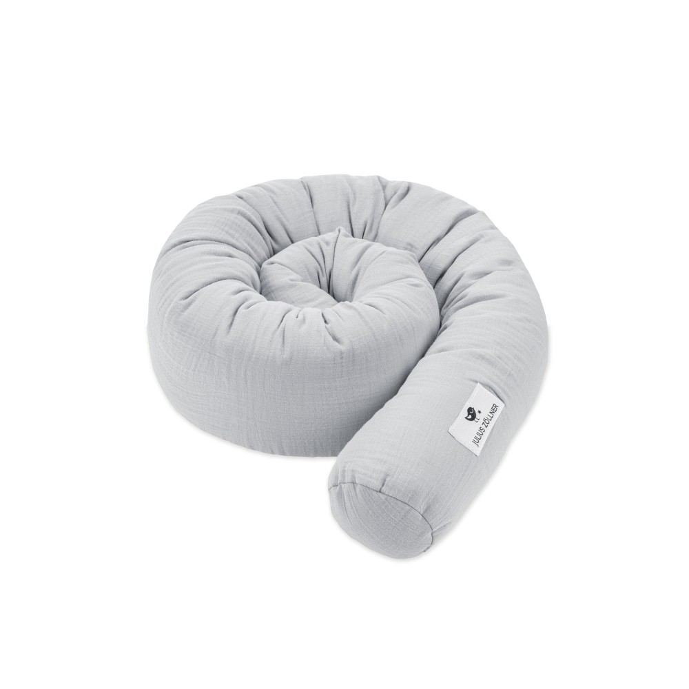 Julius Zöllner Nestchenschlange Musselin 180/Ø14, Grau