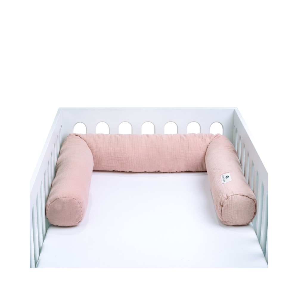 Julius Zöllner Nestchenschlange Musselin 180/Ø14, Dusty Rose