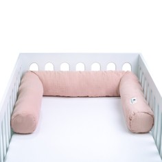 Julius Zöllner Nestchenschlange Musselin 180/Ø14, Dusty Rose