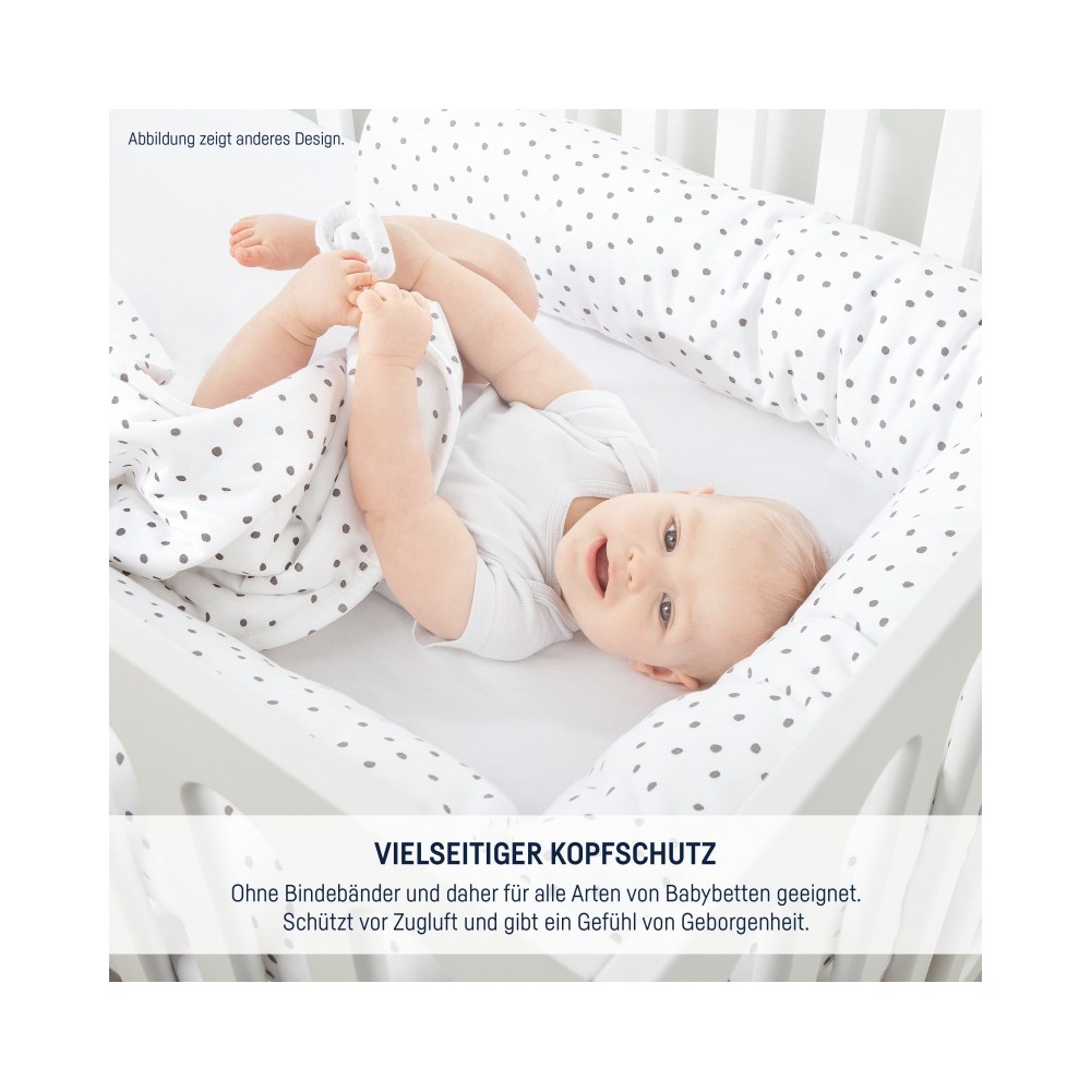 Julius Zöllner Nestchenschlange Musselin 180/Ø14, Dusty Rose