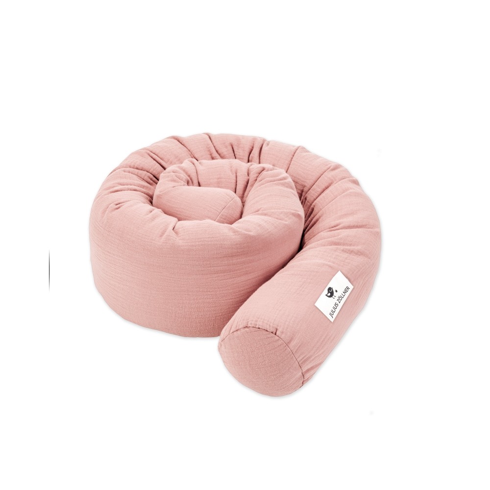 Julius Zöllner Nestchenschlange Musselin 180/Ø14, Dusty Rose