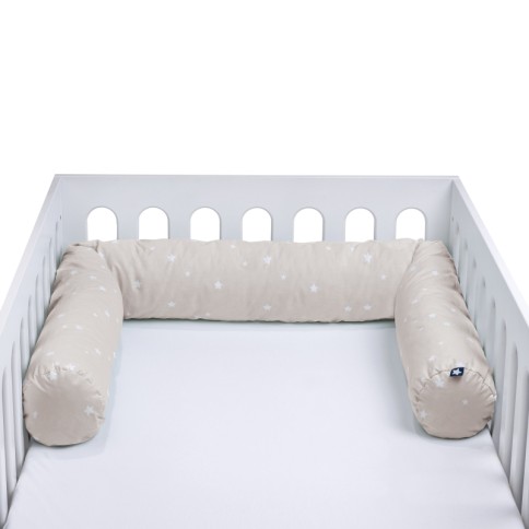 Julius Zöllner Nestchenschlange Musselin 180/Ø14, Star Beige