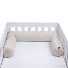 Julius Zöllner Nestchenschlange Musselin 180/Ø14, Star Beige