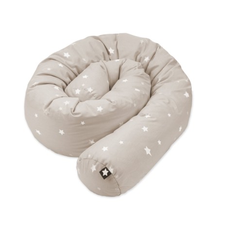 Julius Zöllner Nestchenschlange Musselin 180/Ø14, Star Beige