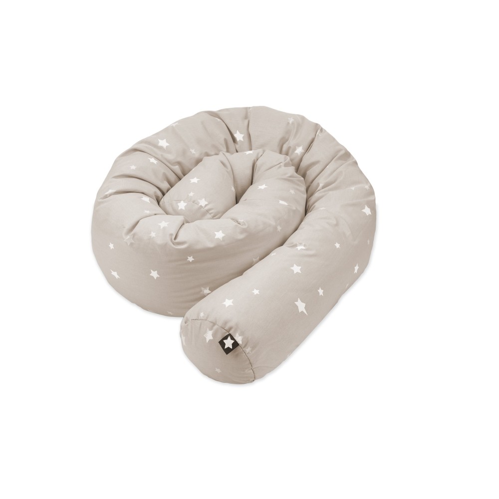 Julius Zöllner Nestchenschlange Musselin 180/Ø14, Star Beige