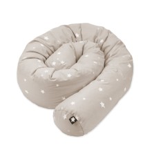 Julius Zöllner Nestchenschlange Musselin 180/Ø14, Star Beige