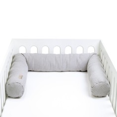 Julius Zöllner Nestchenschlange Waffelpiqué 180/Ø14, Light Grey