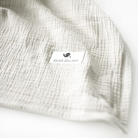 Julius Zöllner Kuscheldecke Musselin 70/100, Ivory
