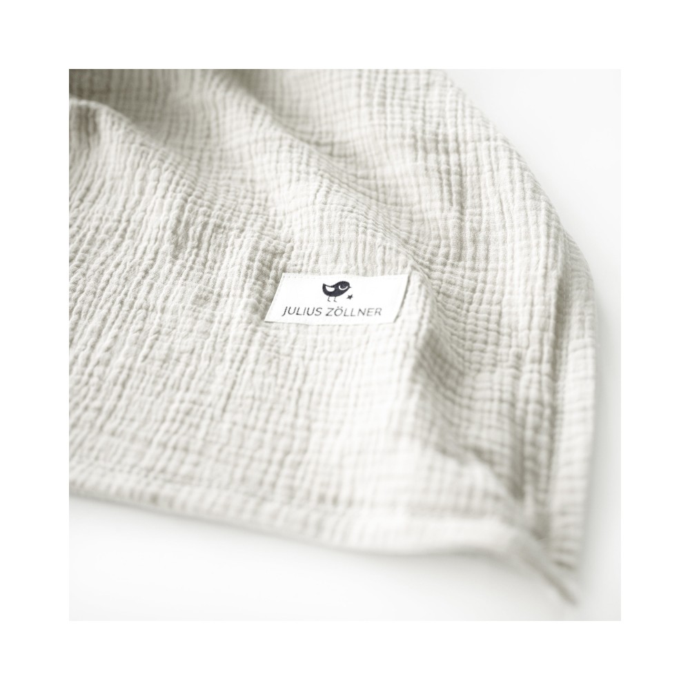 Julius Zöllner Kuscheldecke Musselin 70/100, Ivory