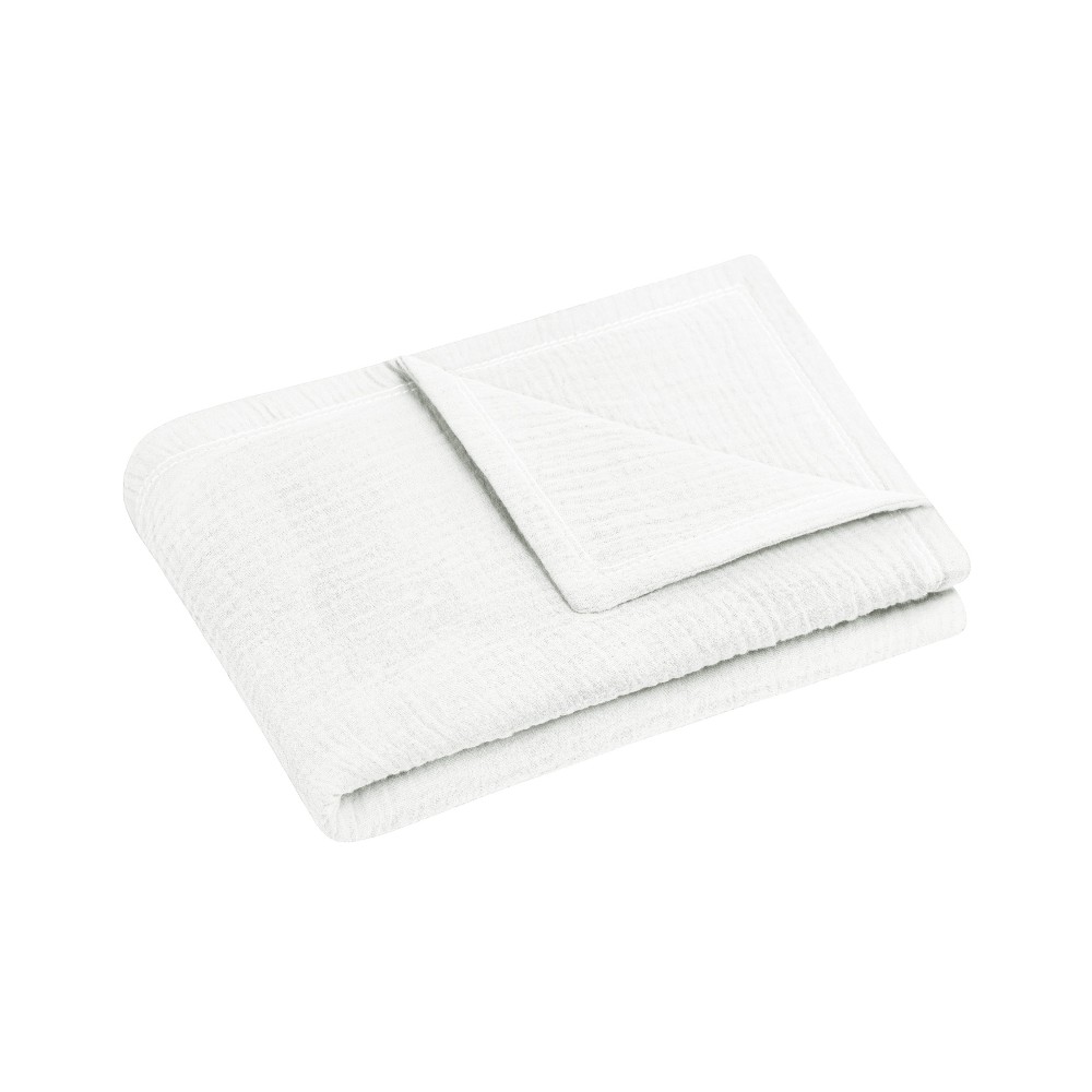 Julius Zöllner Kuscheldecke Musselin 70/100, Ivory