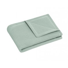 Julius Zöllner Kuscheldecke Musselin 70/100, Grün