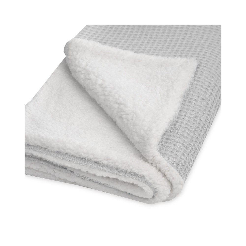 Julius Zöllner Winterdecke Waffelpiqué 70/100, Light Grey