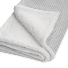 Julius Zöllner Winterdecke Waffelpiqué 70/100, Light Grey