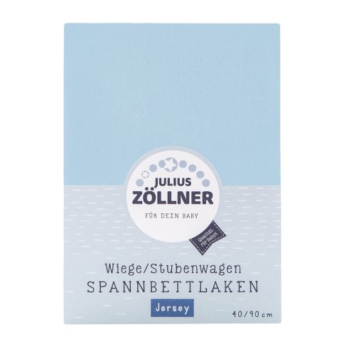 Fixleintuch Jersey Hellblau