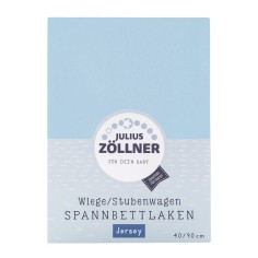 Fixleintuch Jersey Hellblau