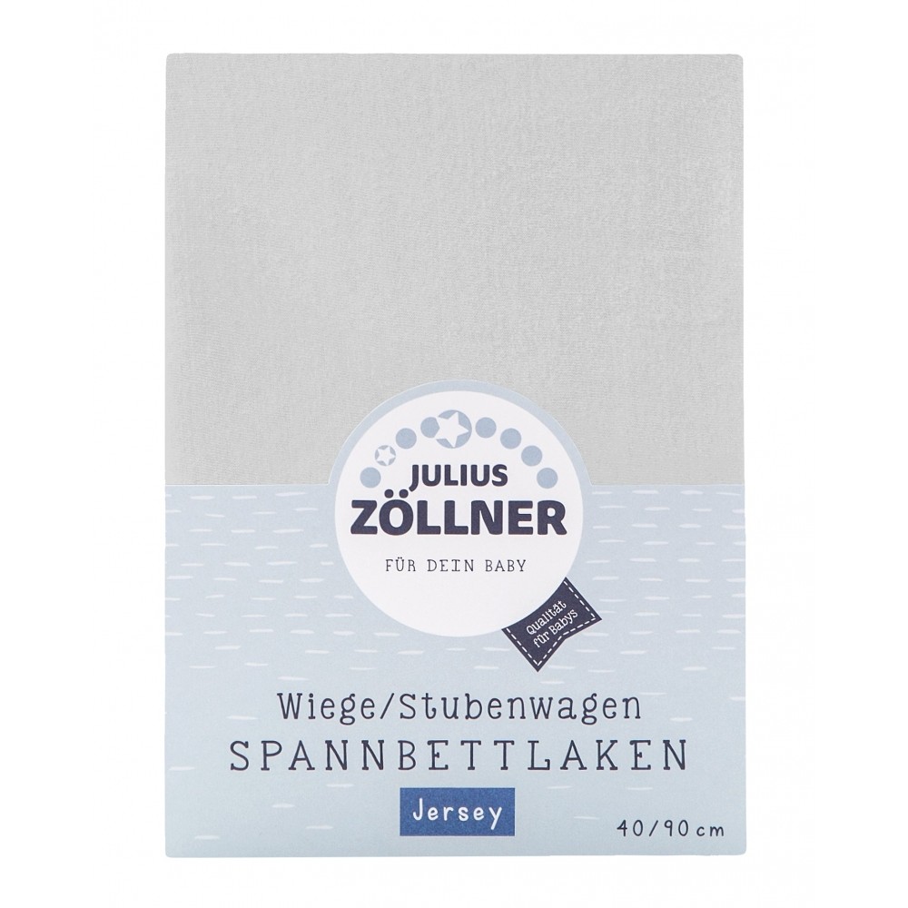 Fixleintuch Jersey Hellgrau
