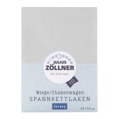 Fixleintuch Jersey Hellgrau