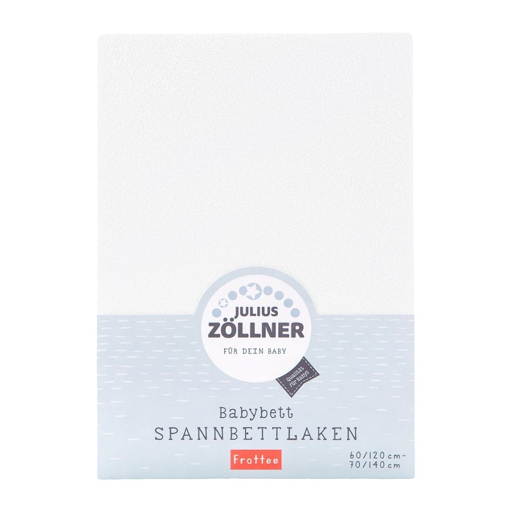 Fixleintuch, Frottee Weiß