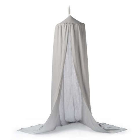 Julius Zöllner Baldachin Musselin Ø50, Grau