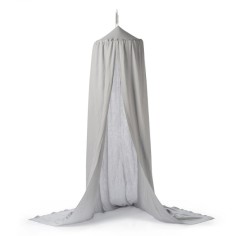 Julius Zöllner Baldachin Musselin Ø50, Grau