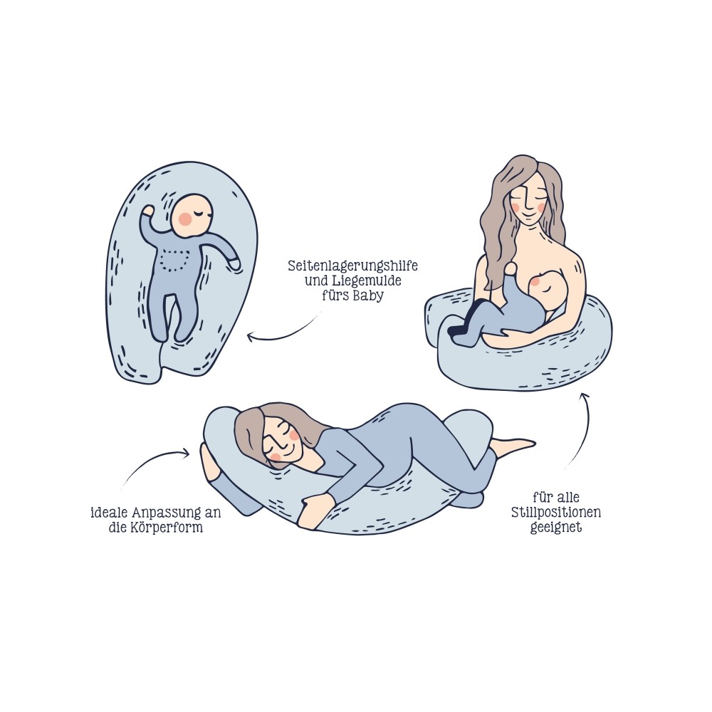 Julius Zöllner Stillkissen Musselin, grün