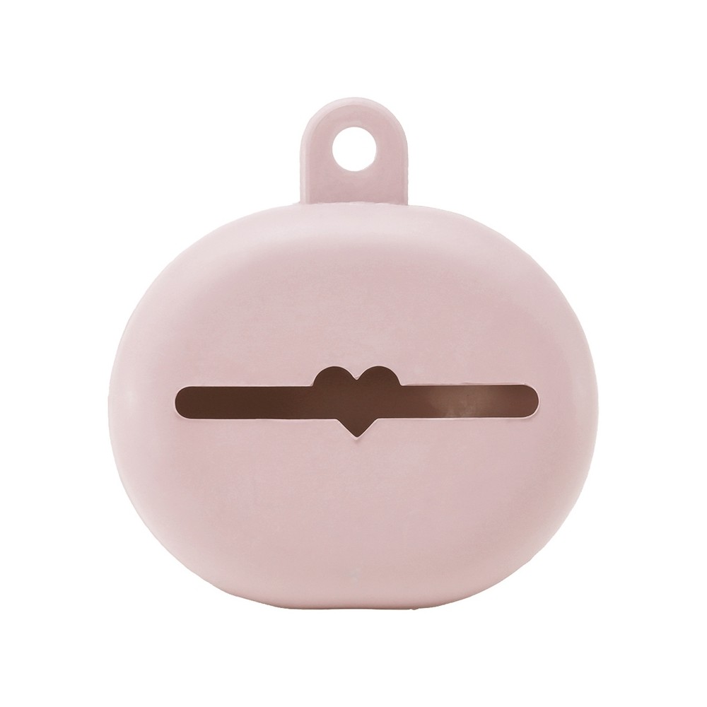 Hevea Schnullerbox aus Naturkautschuk, Powder Pink