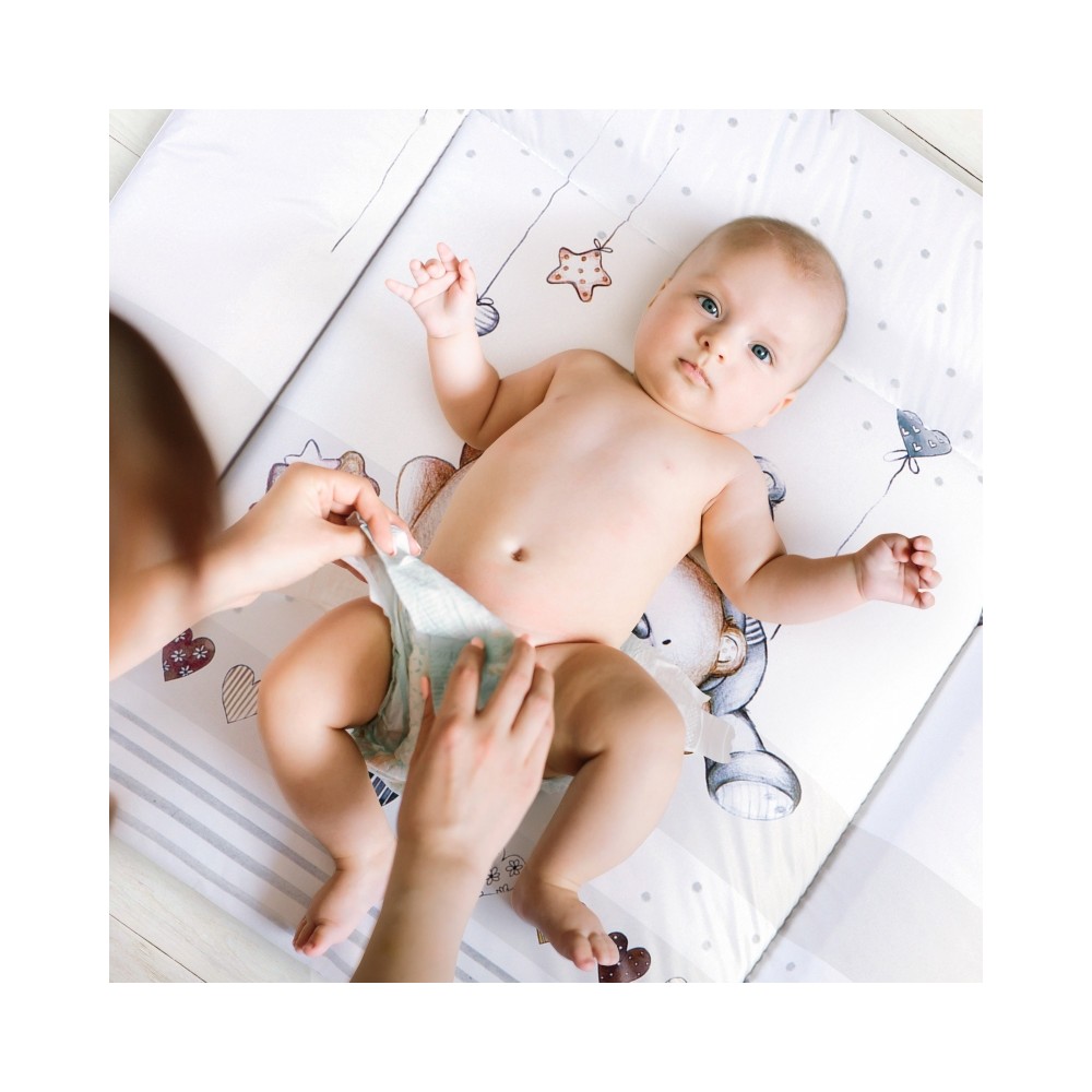 Softy Wickelauflage, Folie Schmusebär