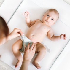 Softy Wickelauflage, Folie Uni Weiß