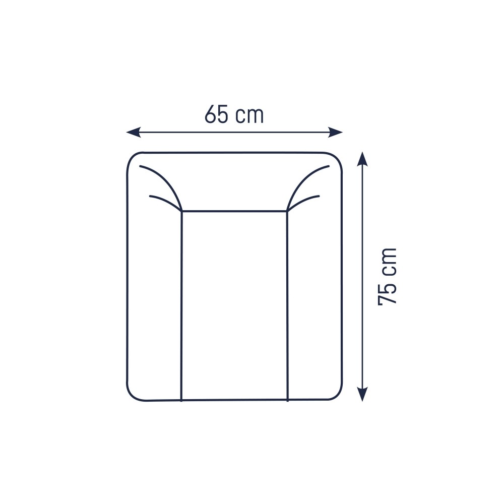 Softy Wickelauflage, Folie Häschen und Eule