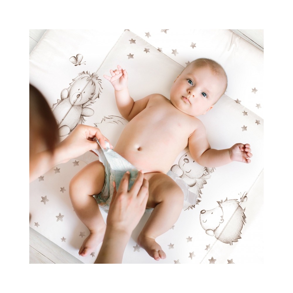 Softy Wickelauflage, Folie Igelchen