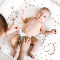 Softy Wickelauflage, Folie Igelchen