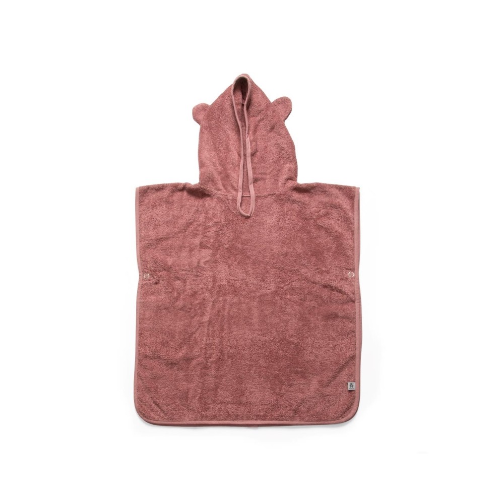Sebra Frottee-Poncho Milo, Blossom Pink