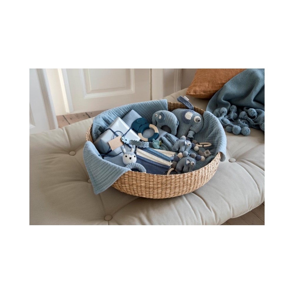 Sebra Beissring auf Holzring Fanto, Nordic Blue