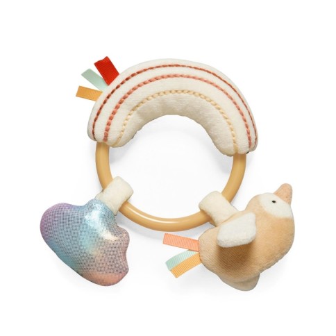 Sebra Aktivitätsspielzeug-Ring, Regenbogen/ Bliss