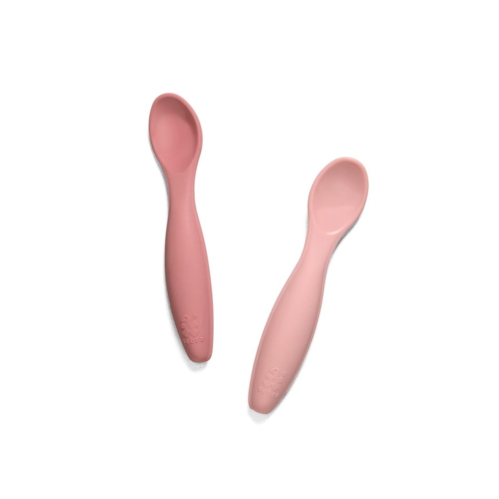 Sebra Löffel-Set, Blossom Pink