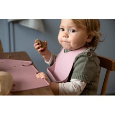 Sebra Lätzchen-Set, Fanto, Blossom Pink