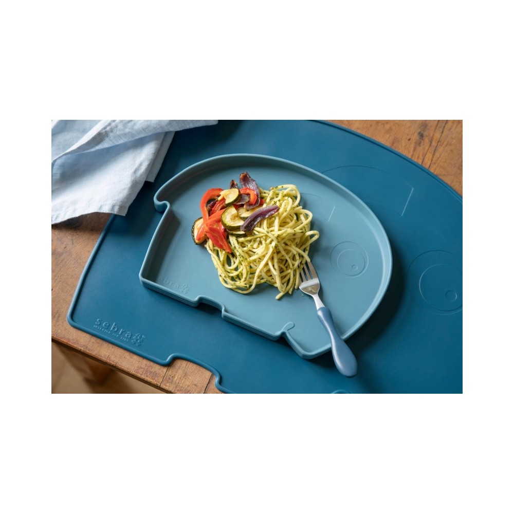 Sebra Silikon Teller, Fanto, Vintage Blue
