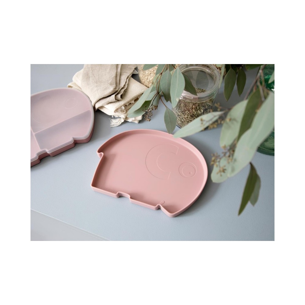 Sebra Silikon Teller, Fanto, Blossom Pink