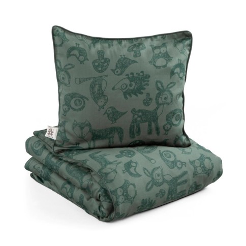Bettwäsche Baby, Forest - Bottle Green