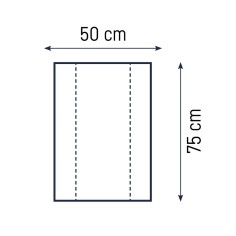 2-Keil Mulde Wickelauflage, Folie Schlummerbande