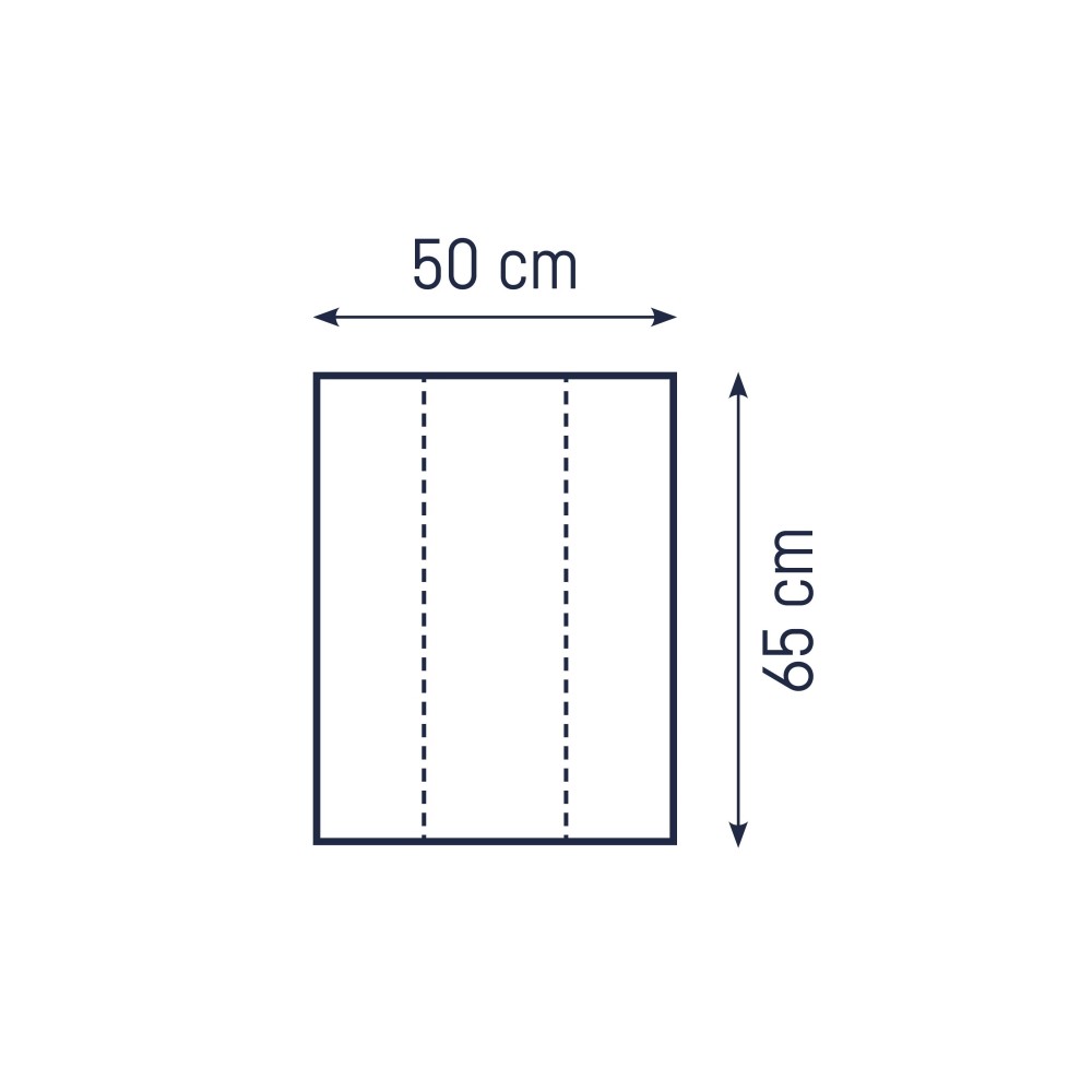 2-Keil Mulde Wickelauflage, Folie Woodlife