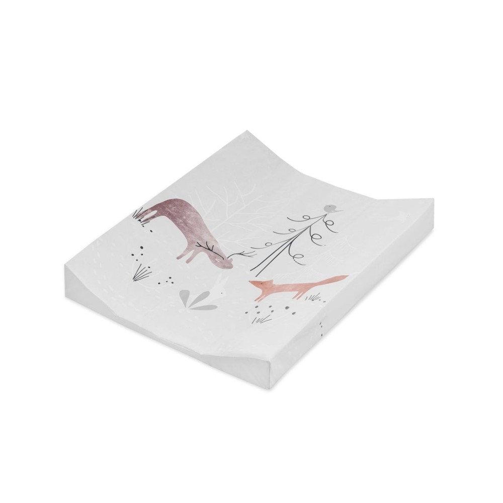 2-Keil Mulde Wickelauflage, Folie Woodlife