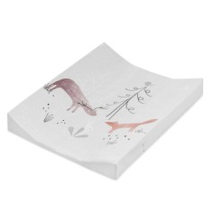 2-Keil Mulde Wickelauflage, Folie Woodlife