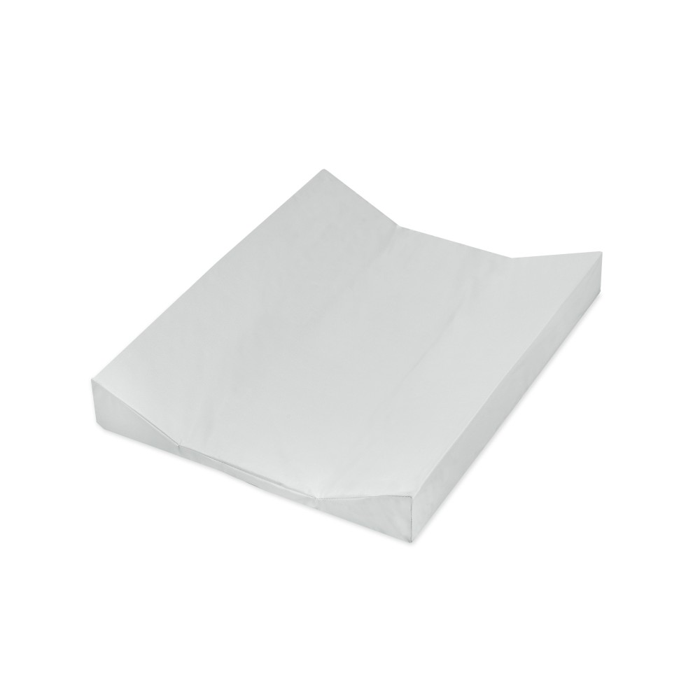 2-Keil Mulde Wickelauflage, Folie Uni Hellgrau