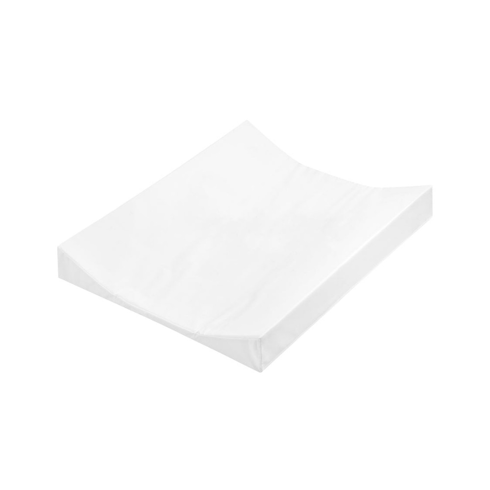 2-Keil Mulde Wickelauflage, Folie Uni Weiß